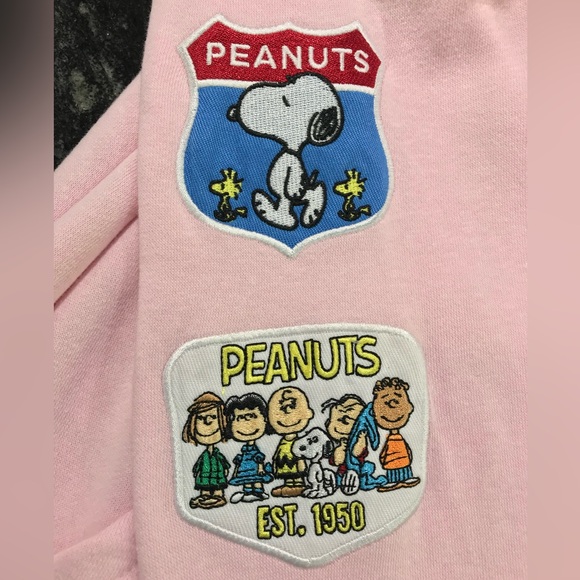 Peanuts Snoopy Woodstock Women's Full Zip Sweatshirt Hoodie Medium NEW - Picture 8 of 12